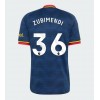 Arsenal Martin Zubimendi #36 Bortedrakt 2026-27 Kortermet